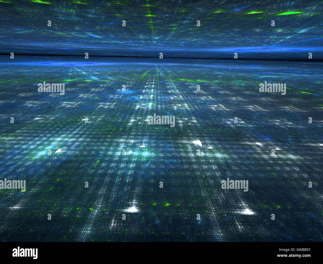 Abstract digitally generated blue background Stock Photo - Alamy