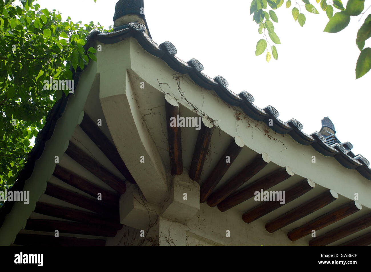 Bukchon Hanok village in summer in Seoul, Korea Stock Photo - Alamy