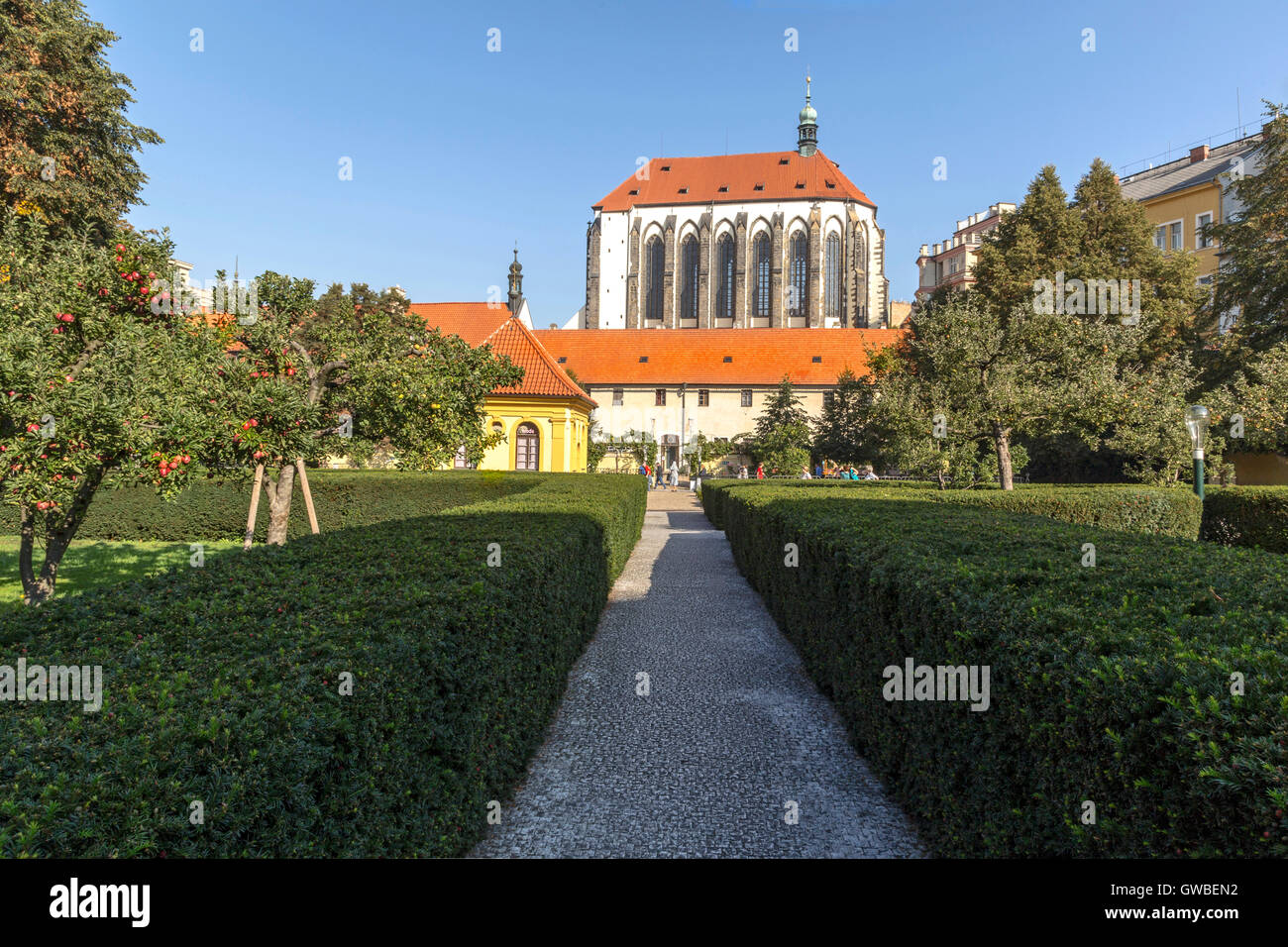 Prague Franciscan Gardens Stock Photos Prague Franciscan Gardens