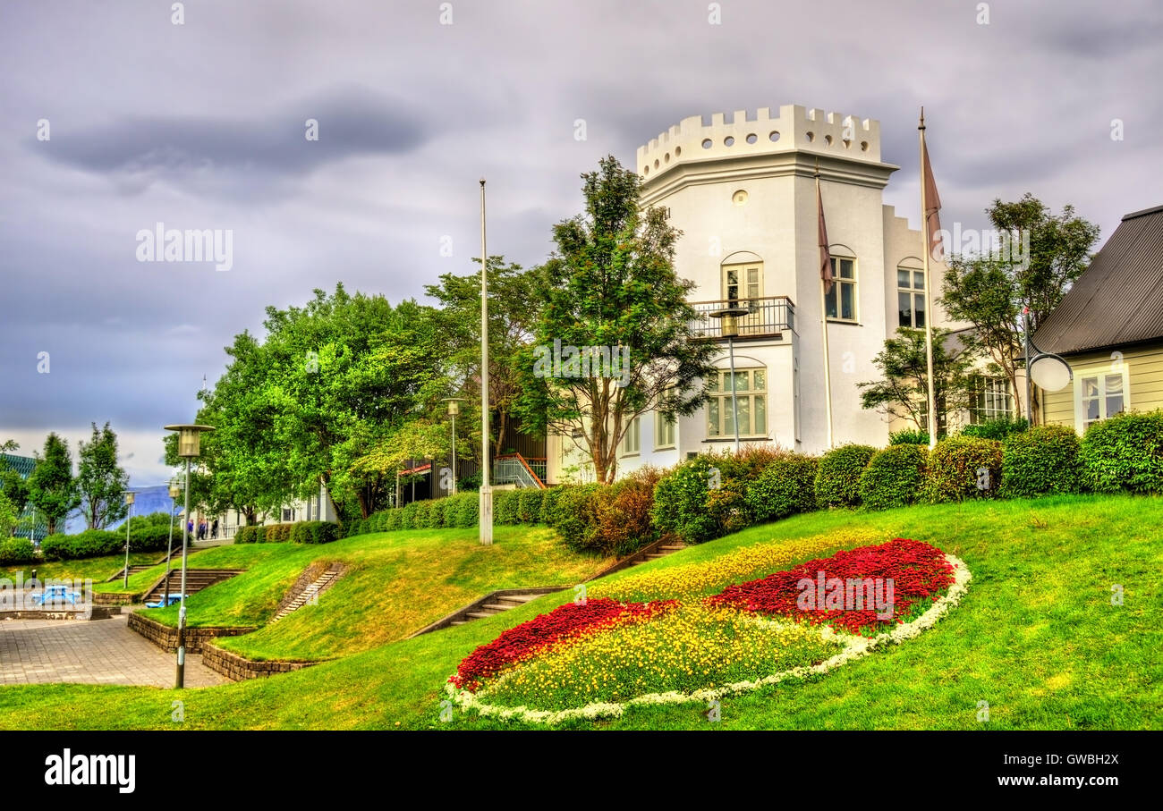 Gimli house, a historic building in Reykjavik Iceland Stock Photo Alamy