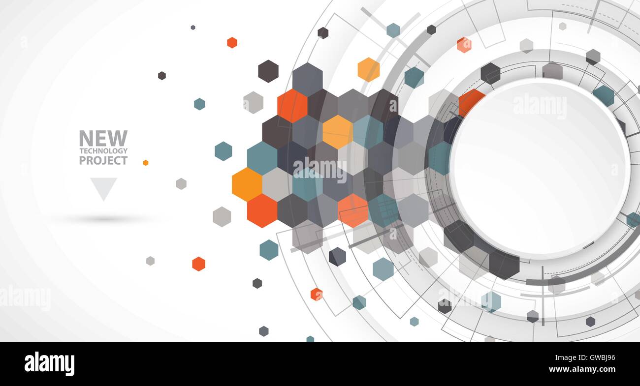 Abstract Digital Web Site Header Banner Tecnology Background
