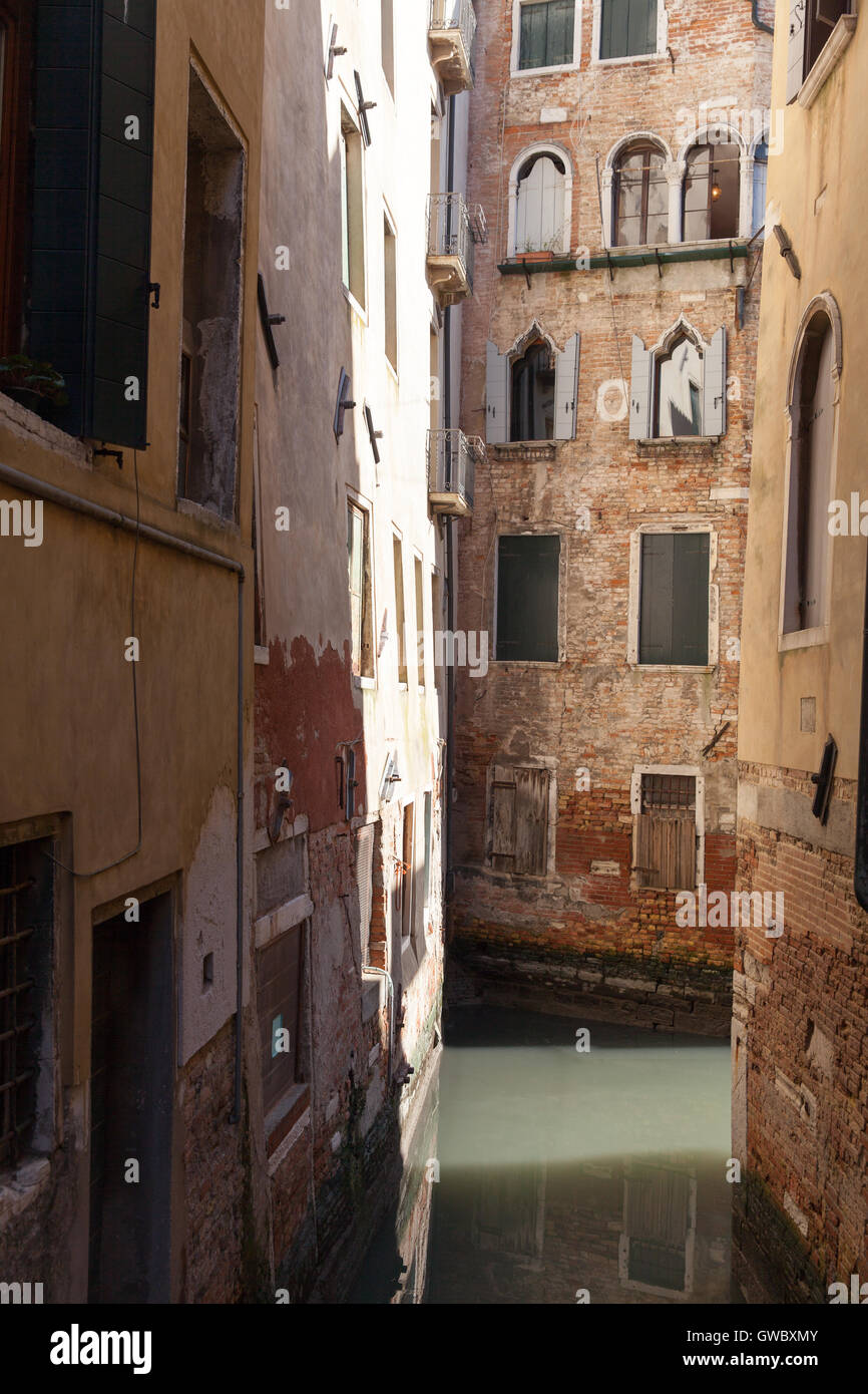 Canal in Venice Italy Stock Photo Alamy