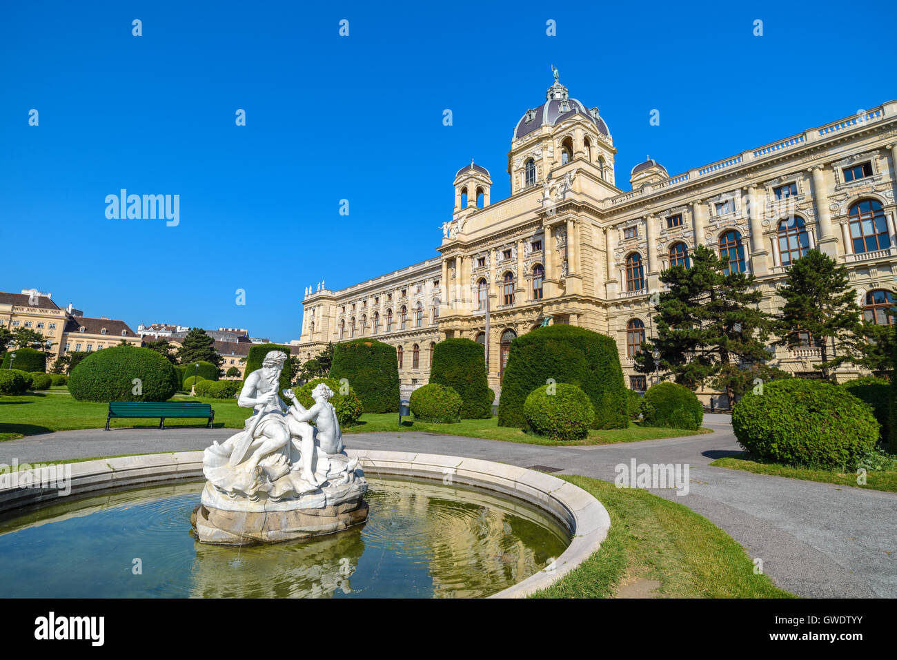 Vienna Natural History Museum Stock Photo