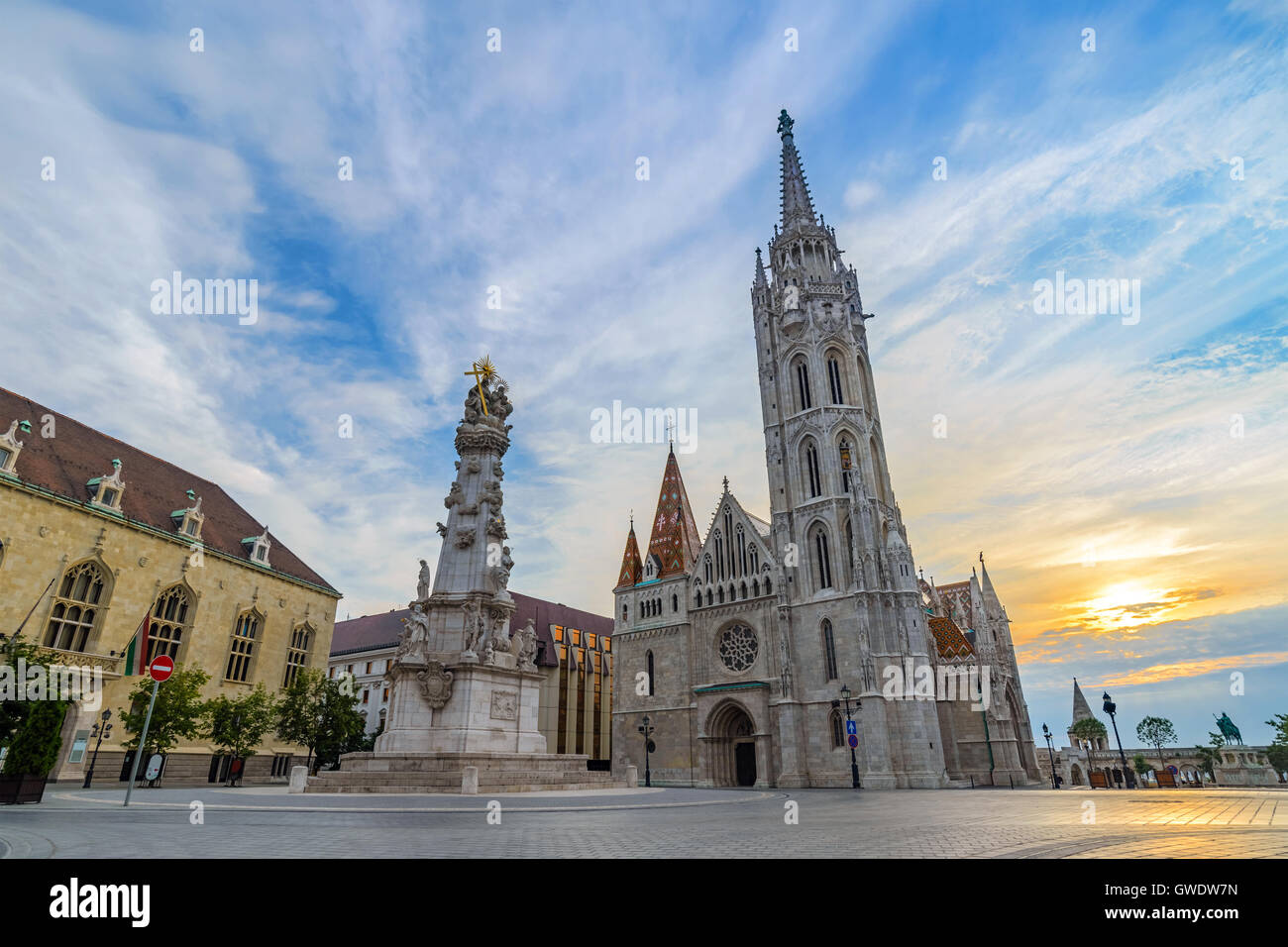 Matthias Church, Budapest Stock Photo