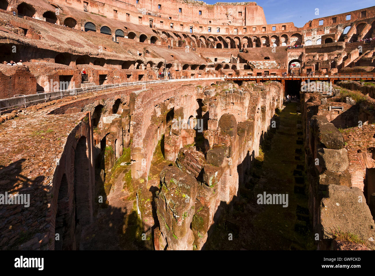 Rome, Italy - April 7, 2013: Ancient Roman Coliseum sees around 4 ...
