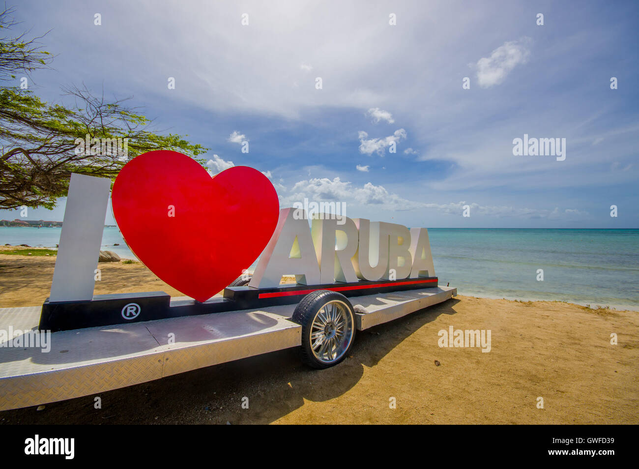 I Love Aruba Hi Res Stock Photography And Images Alamy