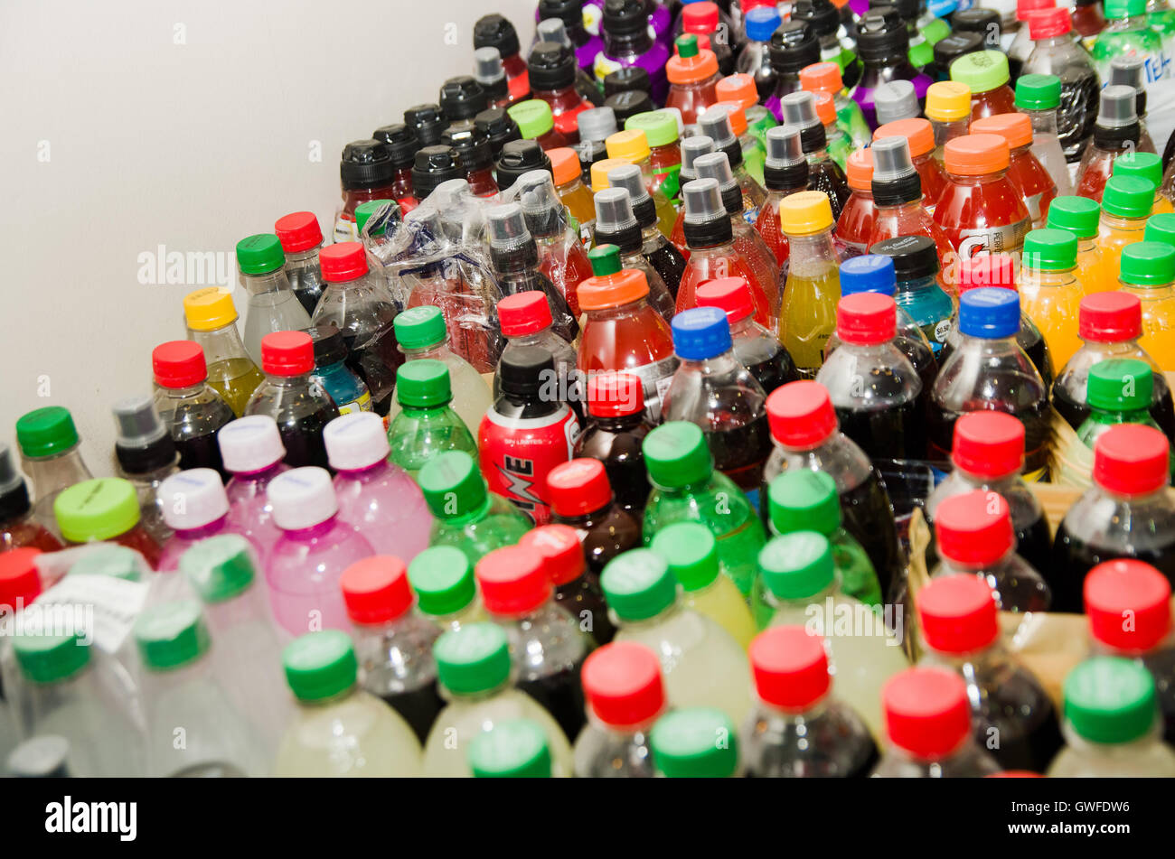 Quito, Ecuador April 23, 2016 Disaster relief food, clothes