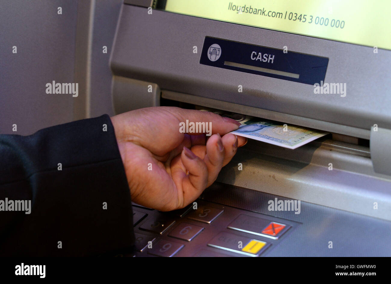 Cash Machine Raju Withdraws hi-res stock photography and images - Alamy