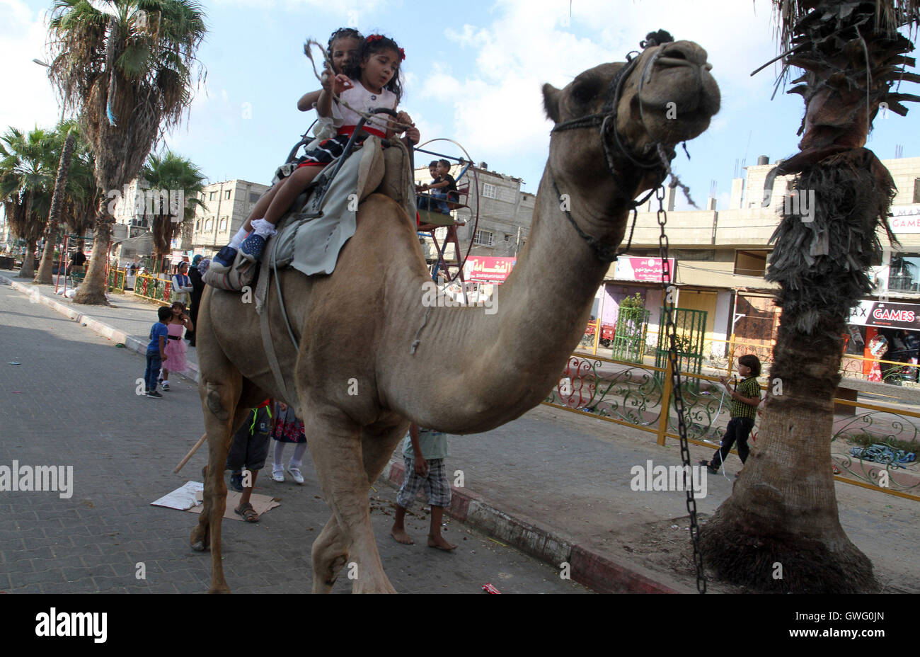 Rafah, Gaza Strip, Palestinian Territory. 13th Sep, 2016. Palestinian ...