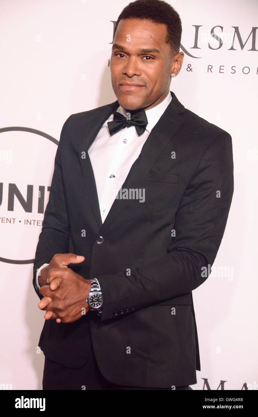 New York, NY, USA. 13th Sep, 2016. Singer Maxwell attends the Unitas
