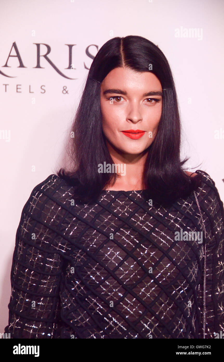NEW YORK, NY - SEPTEMBER 13:  Crystal Renn attends the Unitas second annual gala against human trafficking to raise funds and awareness in the fight against human trafficking and exploitation on September 13, 2016 at Capitale restaurant  in New York City.  Credit: Raymond Hagans/MediaPunch Stock Photo