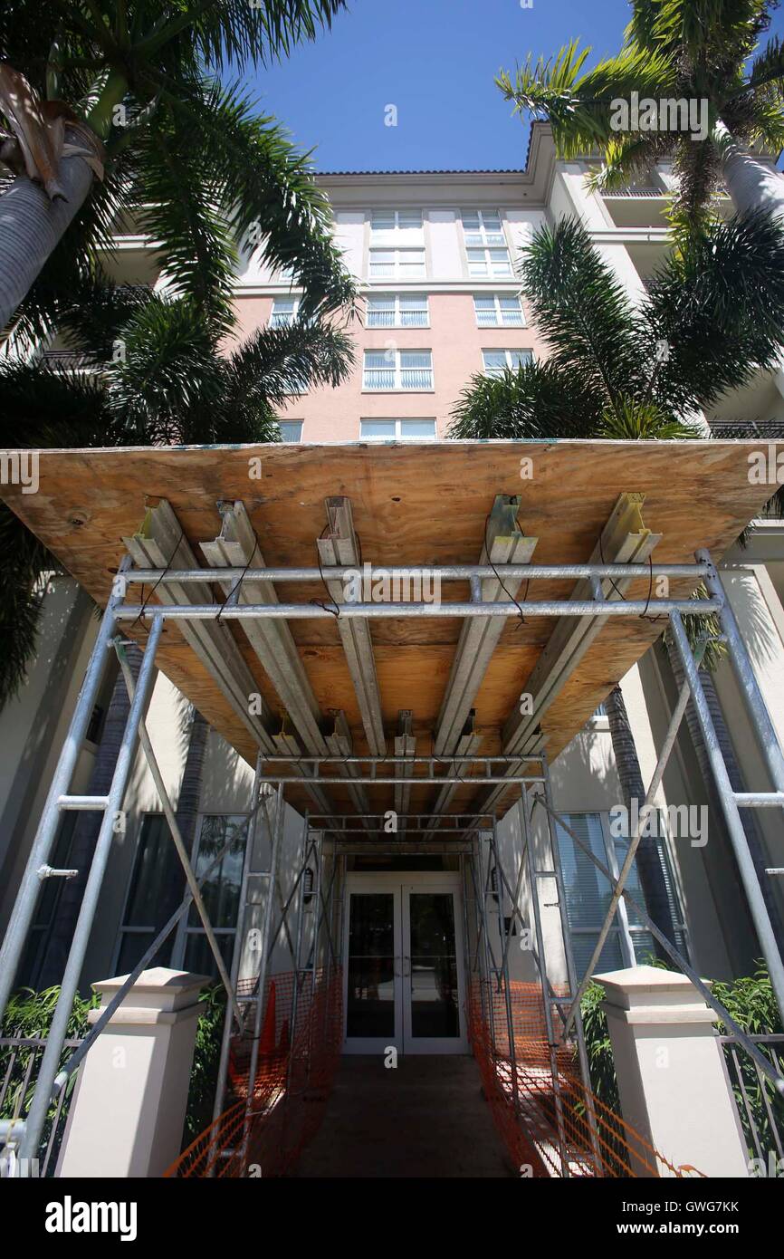 Florida, USA. 14th Sep, 2016. CityPlace South Tower in West Palm Beach Wednesday, September 14