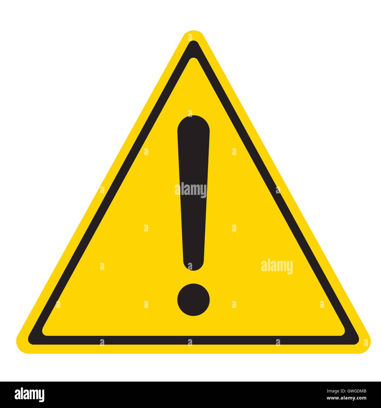 warning, sign, exclamation, pressure, mark, yellow, icon, hazard, error ...