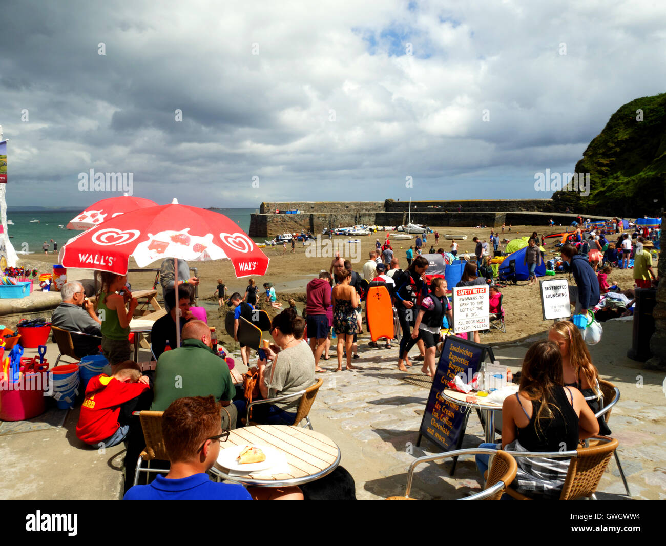 Coast path cafe gorran haven hires stock photography and images Alamy