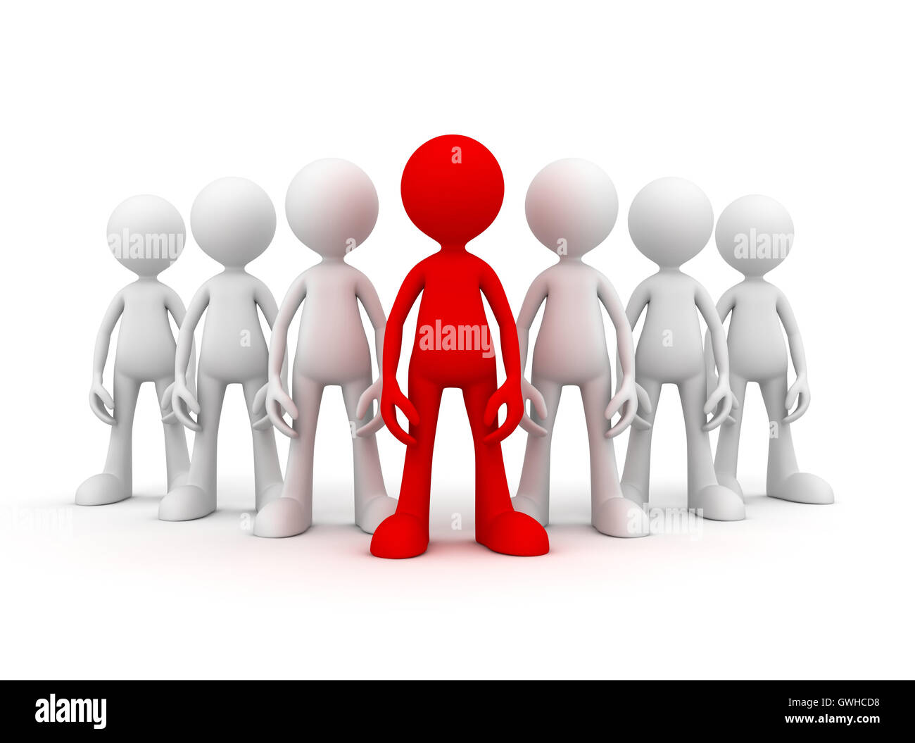 team and leader 3d illustration Stock Photo Alamy team and leader 3d illustration Stock Photo Alamy
