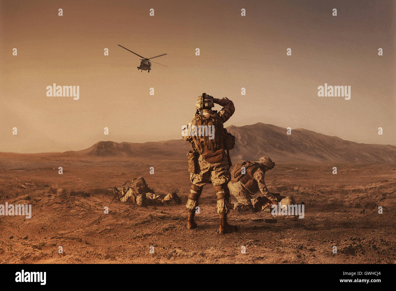Army medevac team hi-res stock photography and images - Alamy