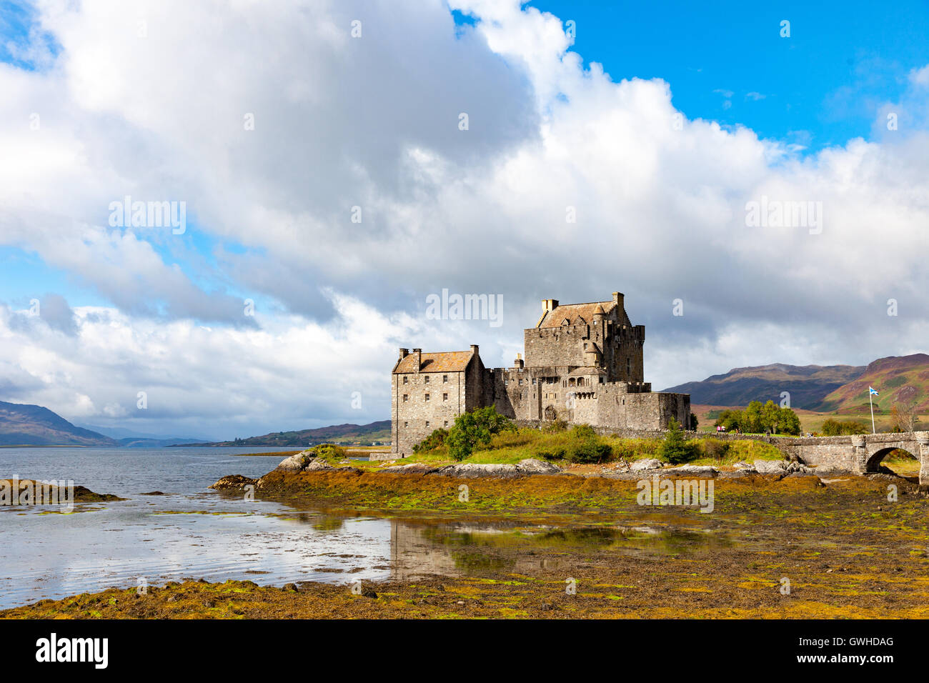 Ellen Donan Castle, Scotland, UK Stock Photo