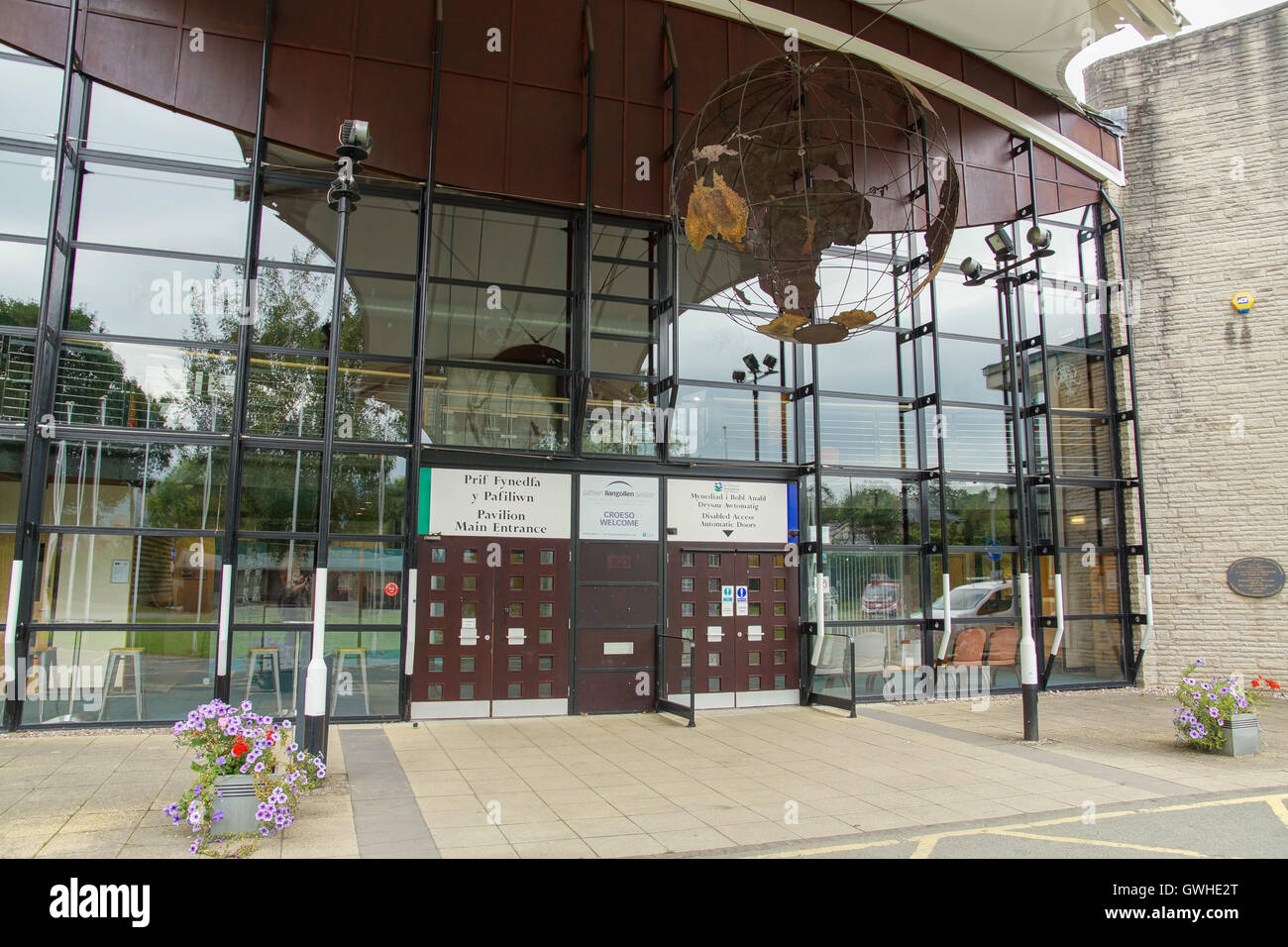 Architectural details of the Llangollen International Eisteddfod