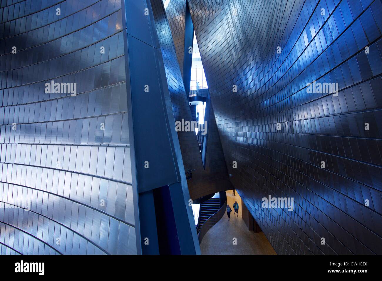 The new Calgary Music Centre designed by architect Brad Cloepfil in Calgary, Alberta Stock Photo