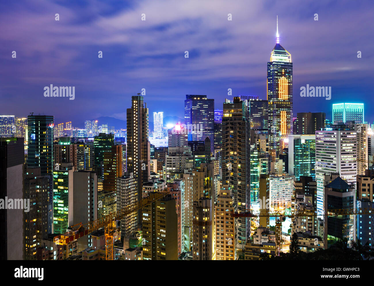 Hong Kong cityscape Stock Photo - Alamy