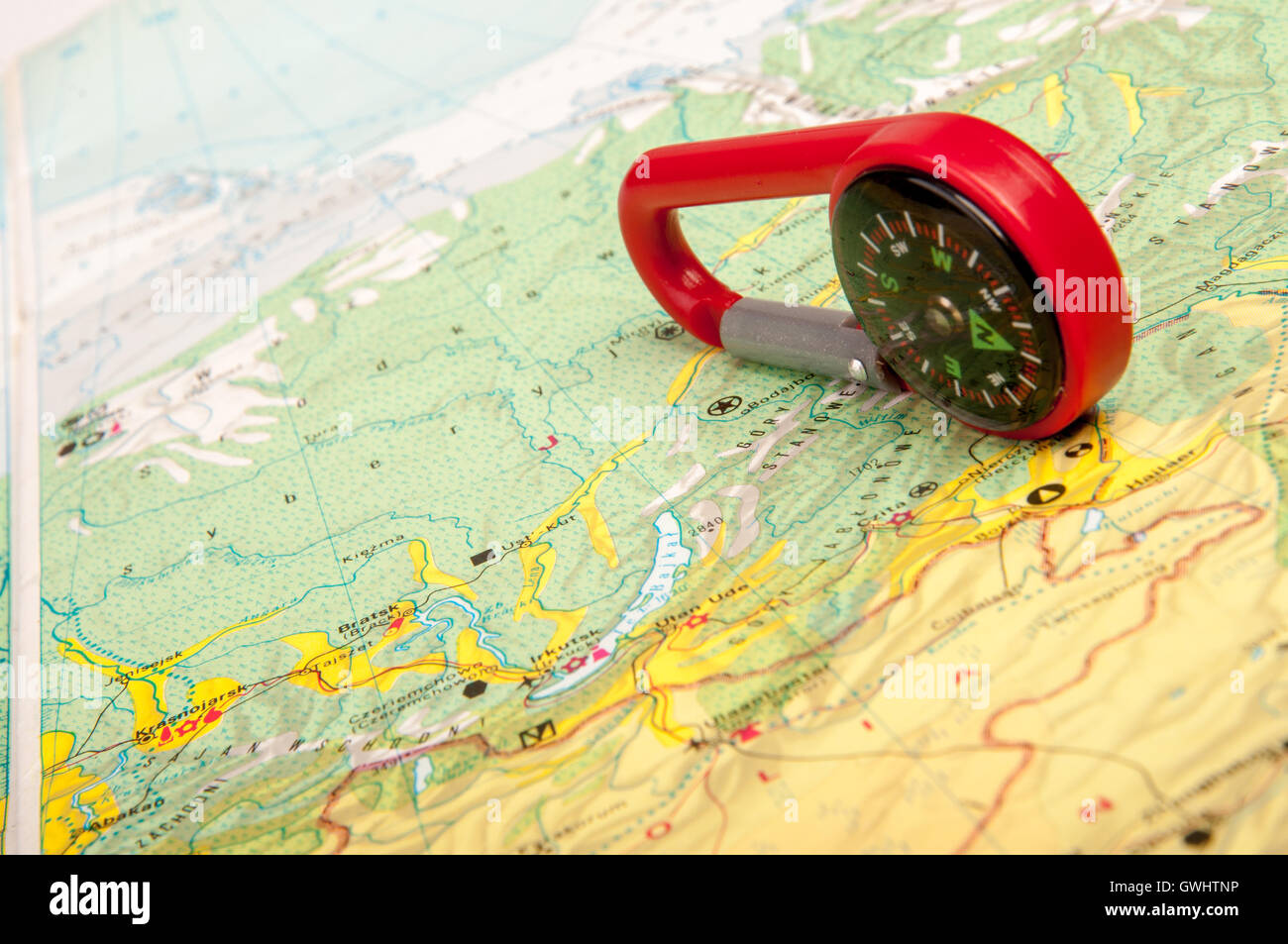 The Pocket Guide With The Map Hi-res Stock Photography And Images - Alamy