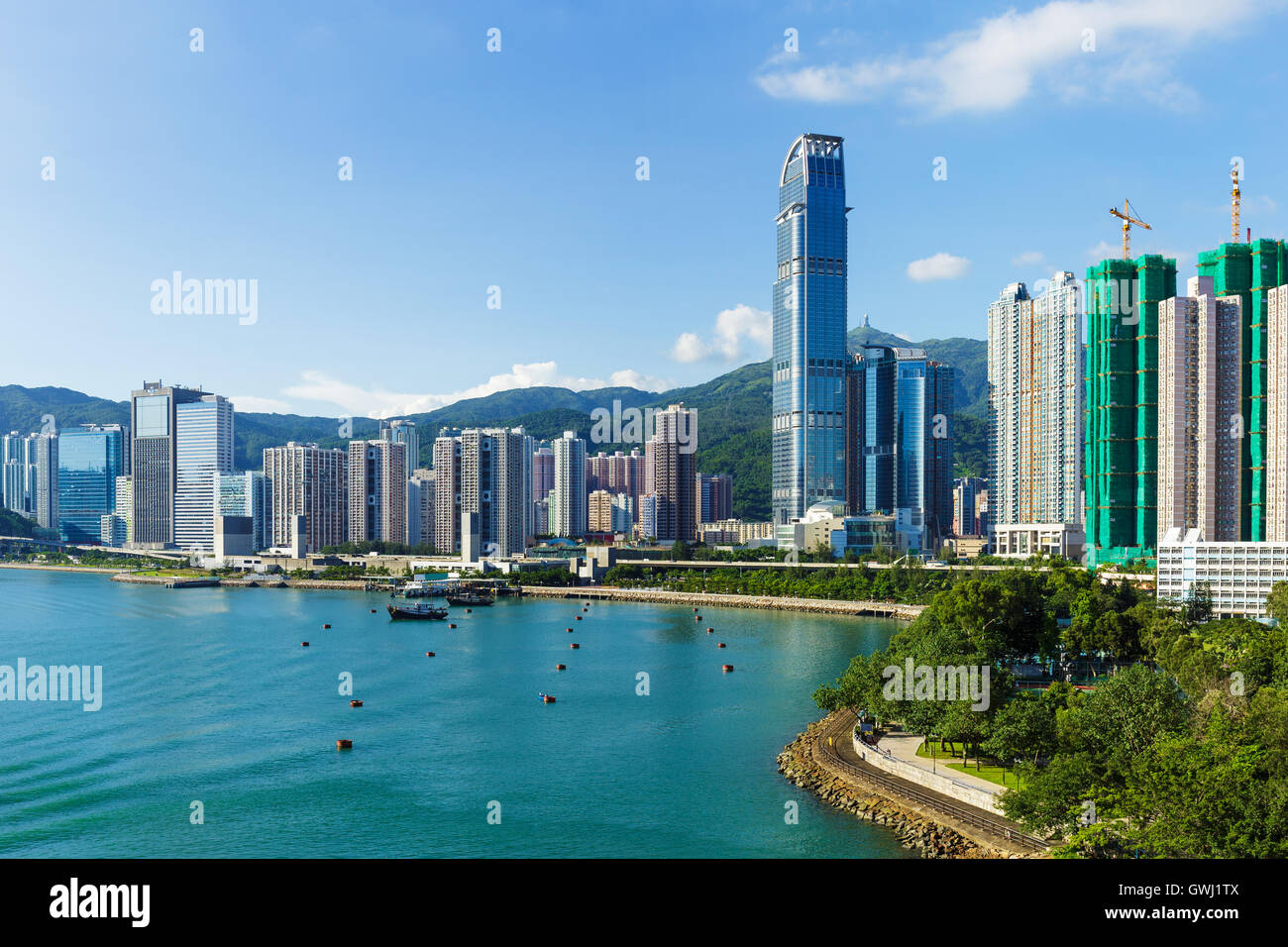 Hong Kong cityscape Stock Photo - Alamy