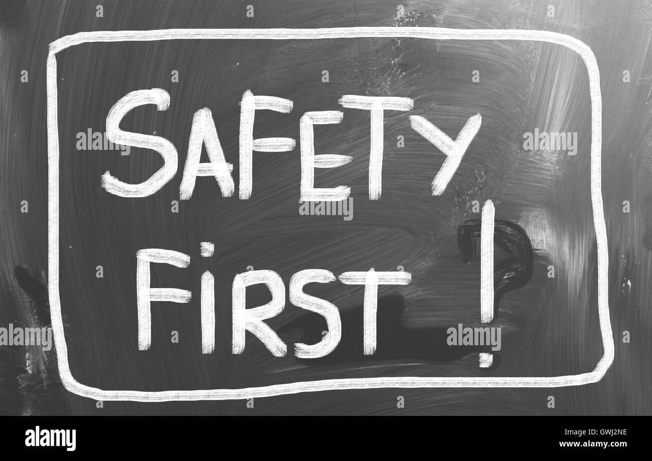 Safety First Concept Stock Photo Alamy