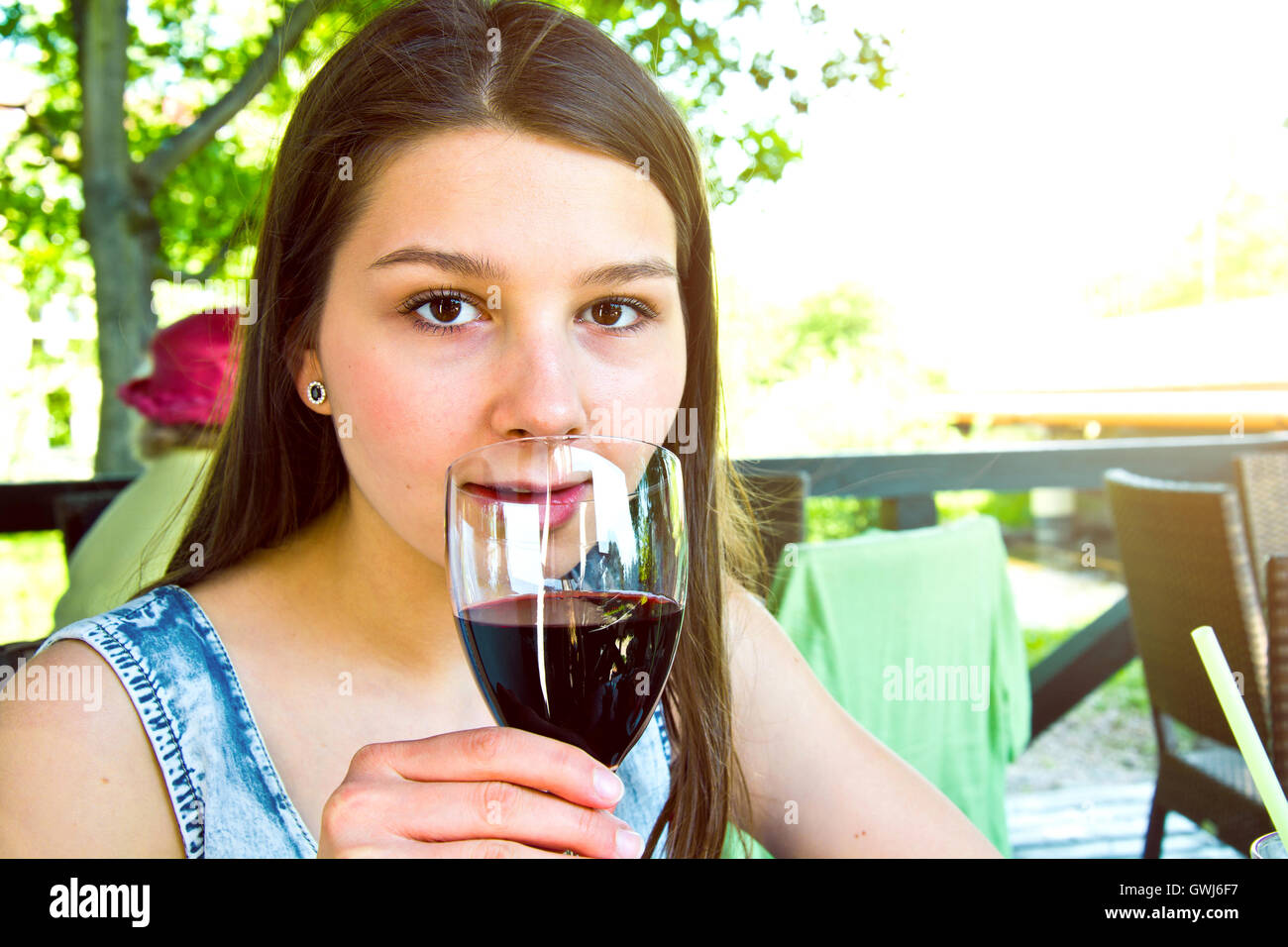 Woman drink drinking wine glass hires stock photography and images Alamy