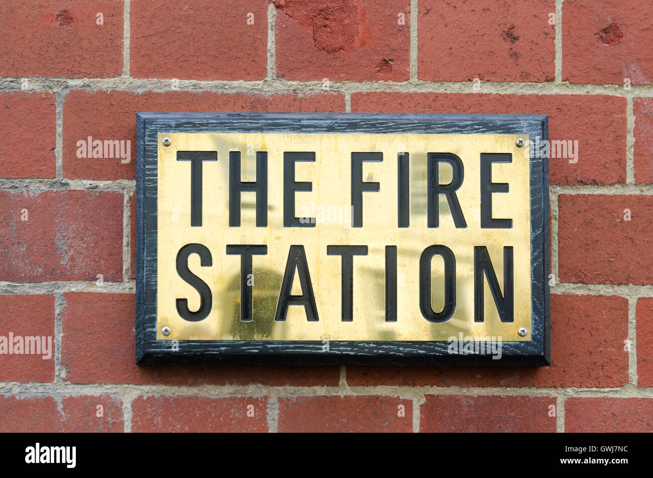 The Fire Station restaurant in St James' Square, Cheltenham Stock Photo ...