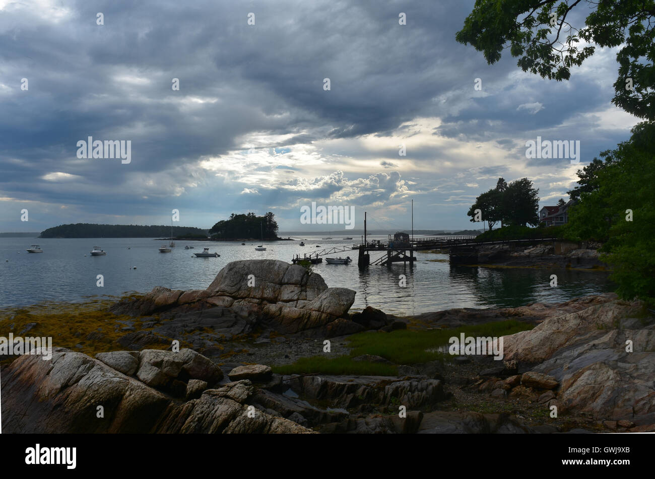 Bustins island maine hires stock photography and images Alamy