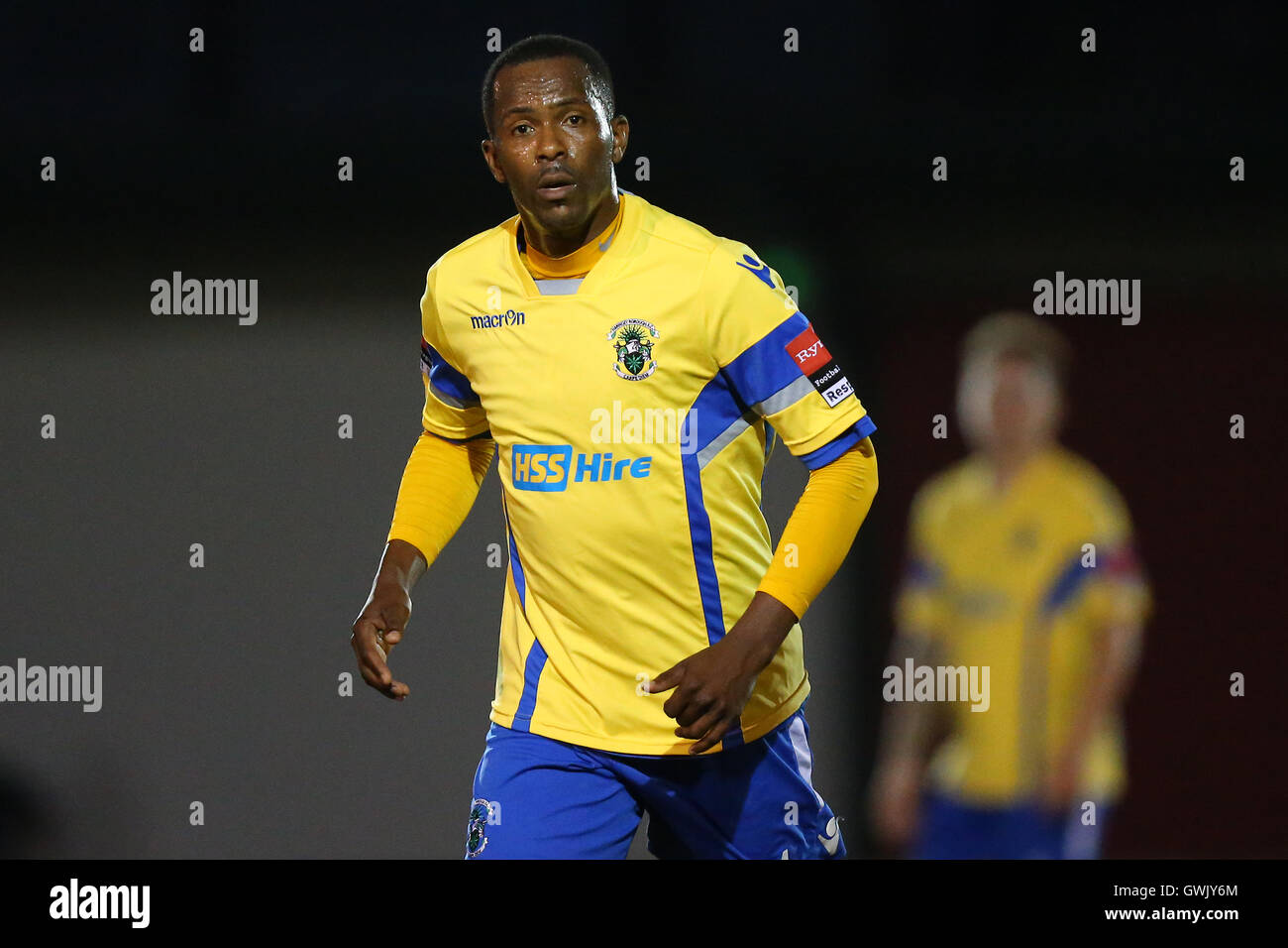 Dewayne Clarke of Haringey during AFC Hornchurch vs Haringey Borough, Alan Turvey Trophy