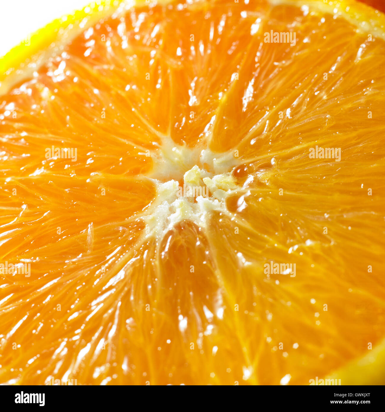 Close up orange isolated on hi-res stock photography and images - Alamy