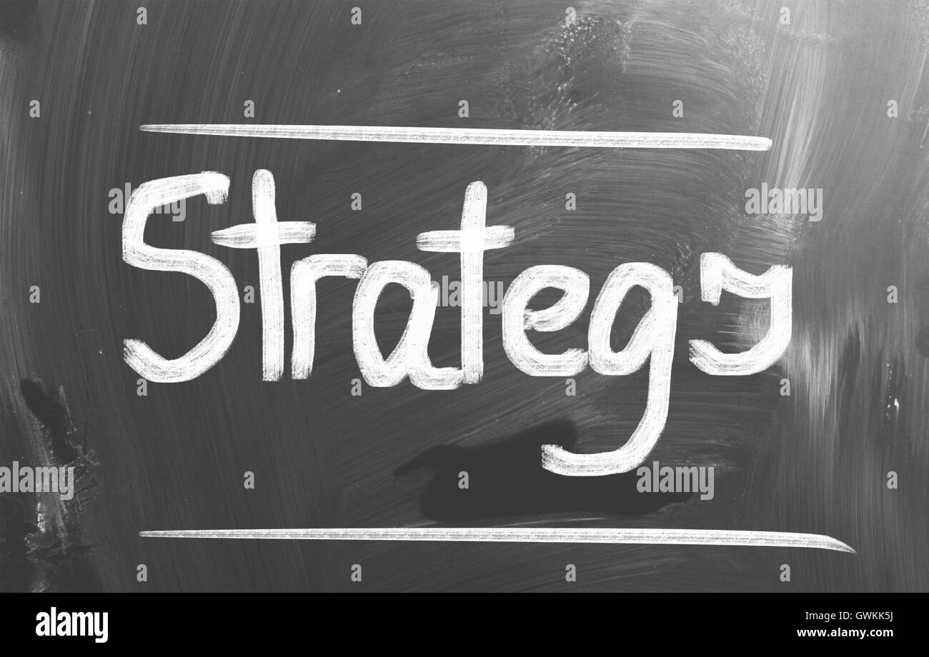 Strategy Concept Stock Photo