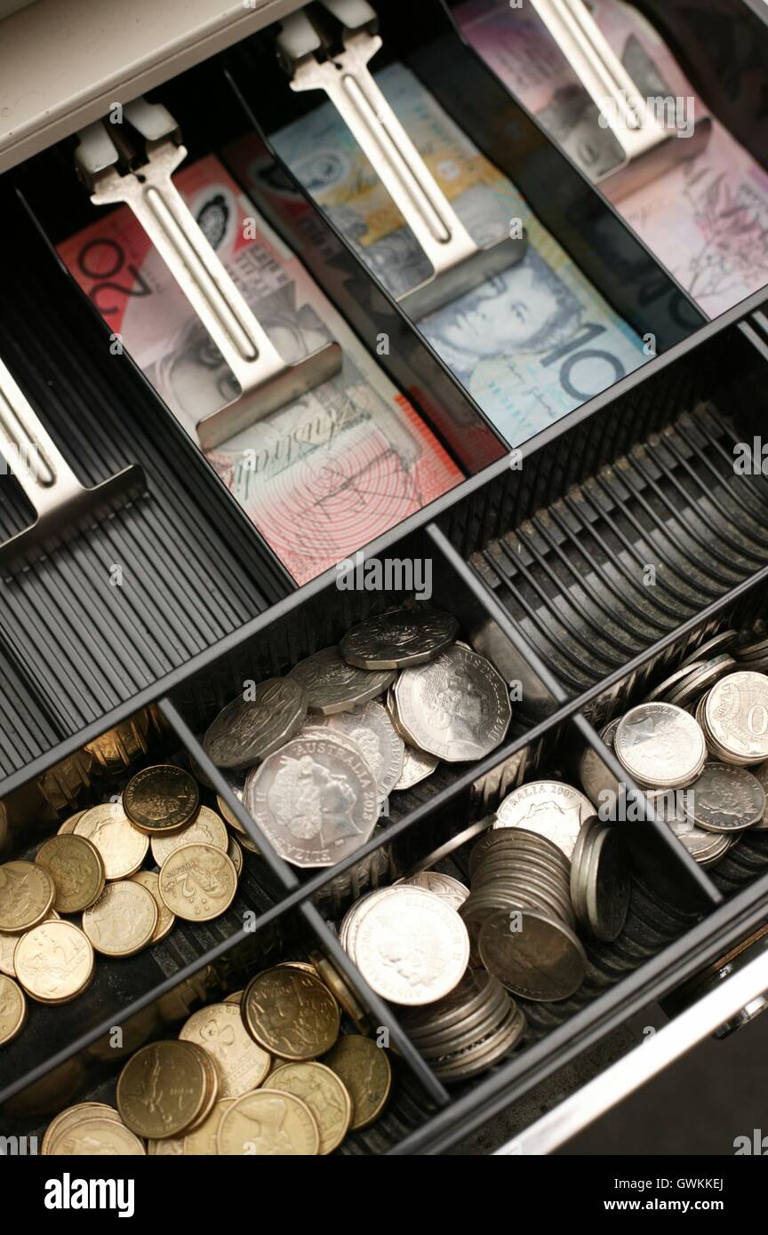 Cash drawer hires stock photography and images Alamy