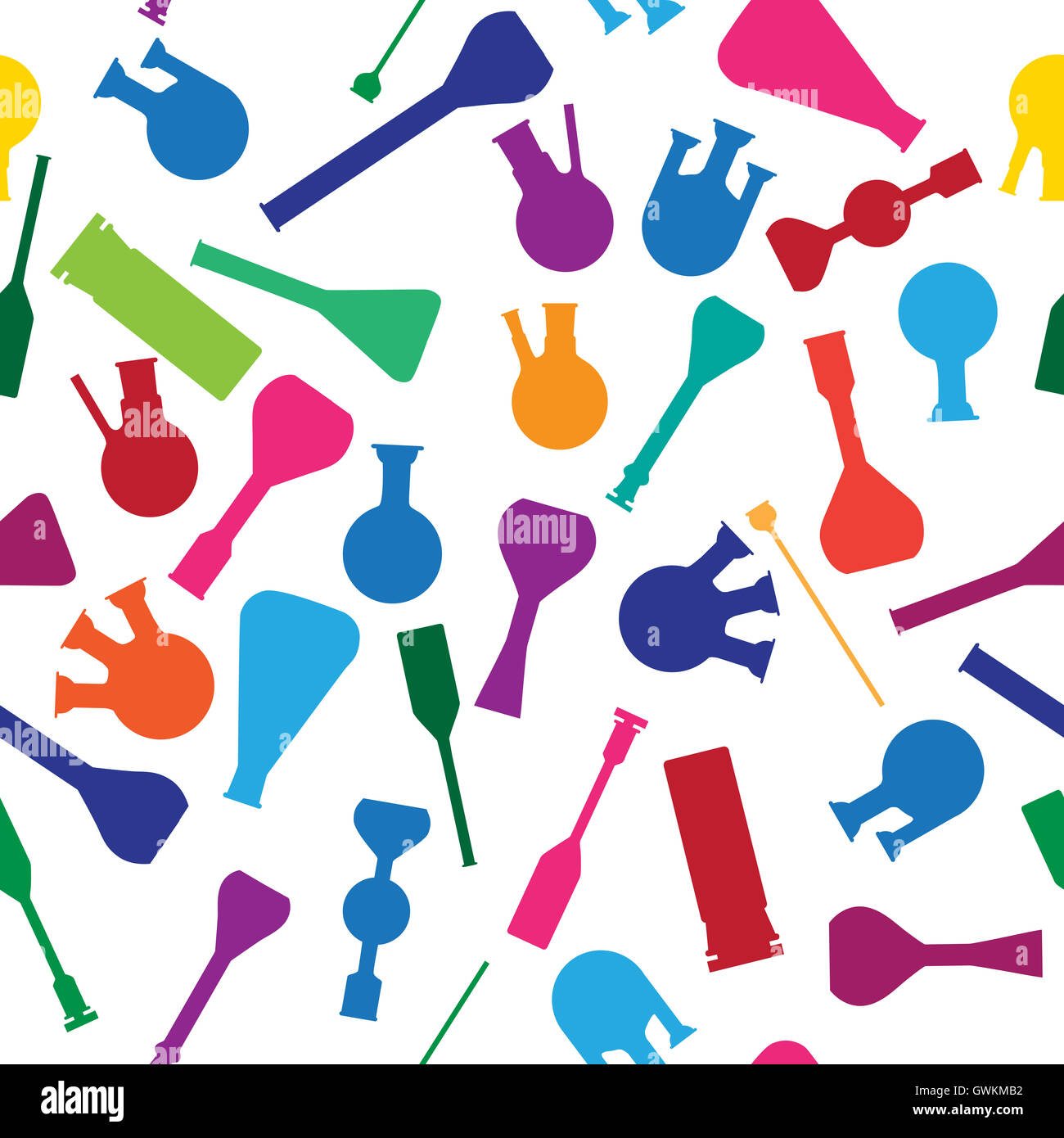 chemistry lab glasses collection Stock Photo Alamy