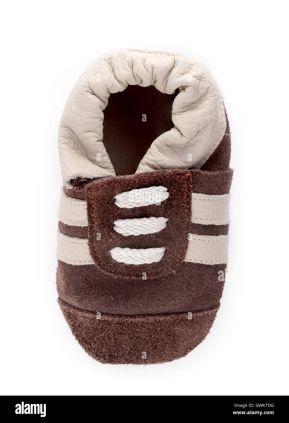 baby shoes isolated on a white background Stock Photo - Alamy