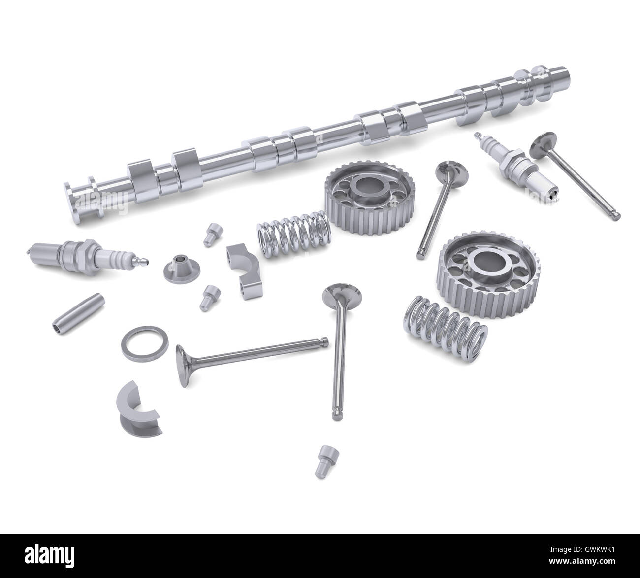 Head of cylinder block Stock Photo Alamy