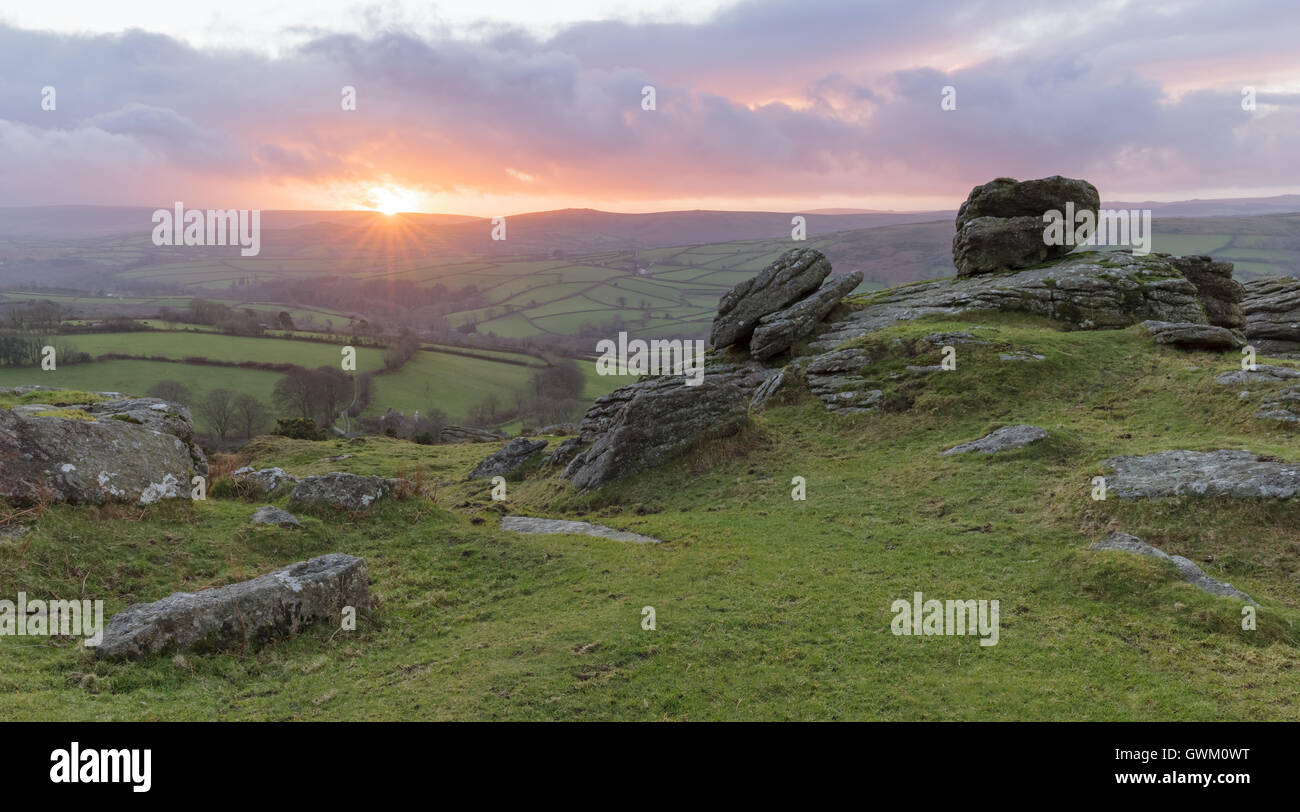 Dartmoor Sunset High Resolution Stock Photography and Images - Alamy