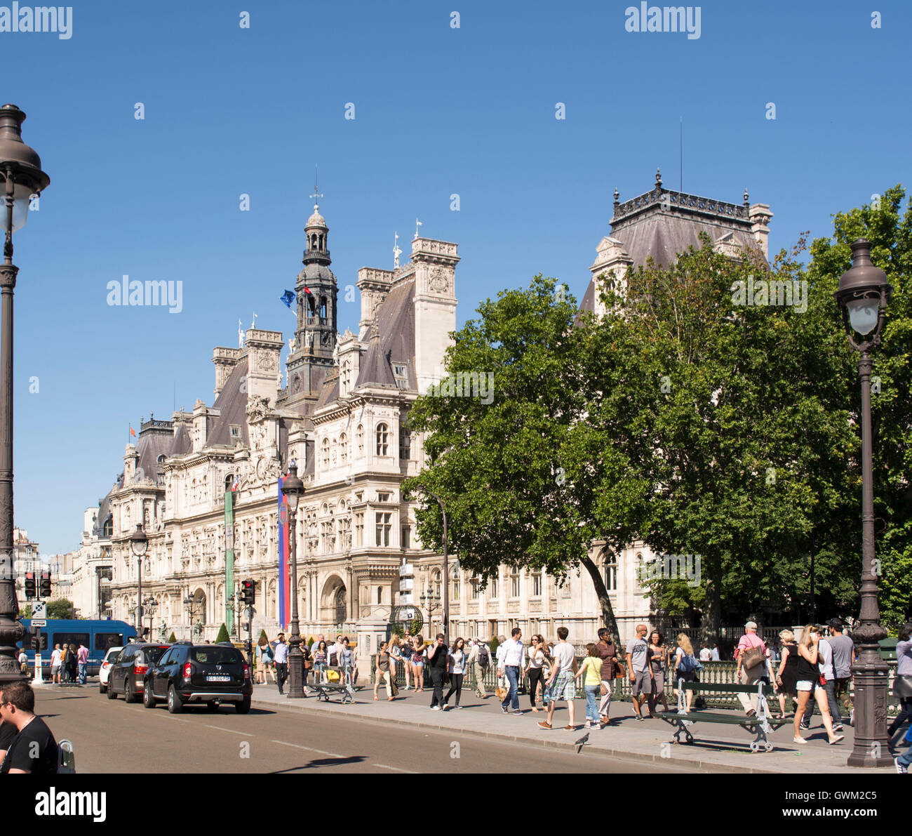 Paris City Stock Photo