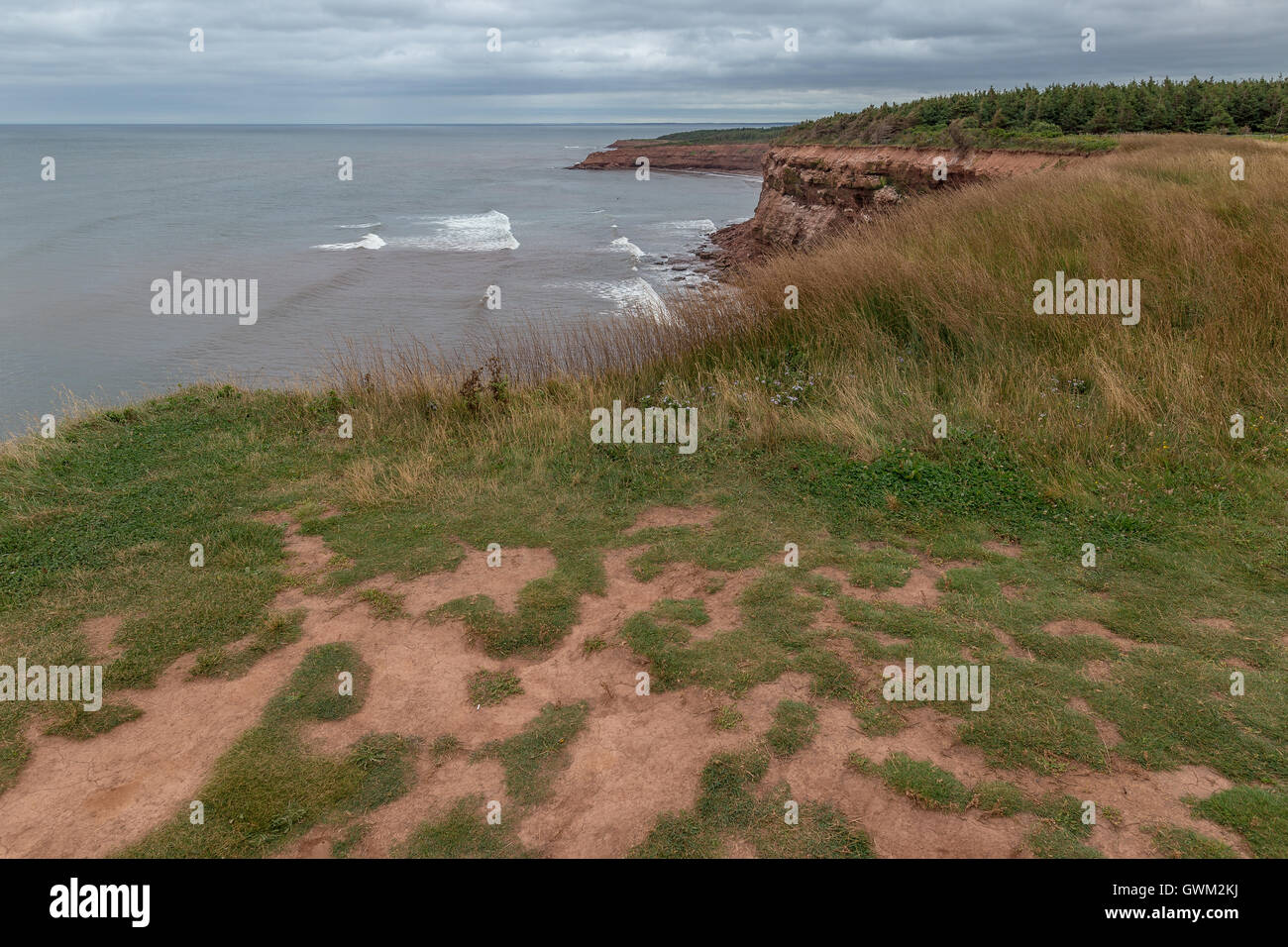 Beaches and coasts of Prince Edward Island. Gulf of Saint Lawrence. Stock Photo