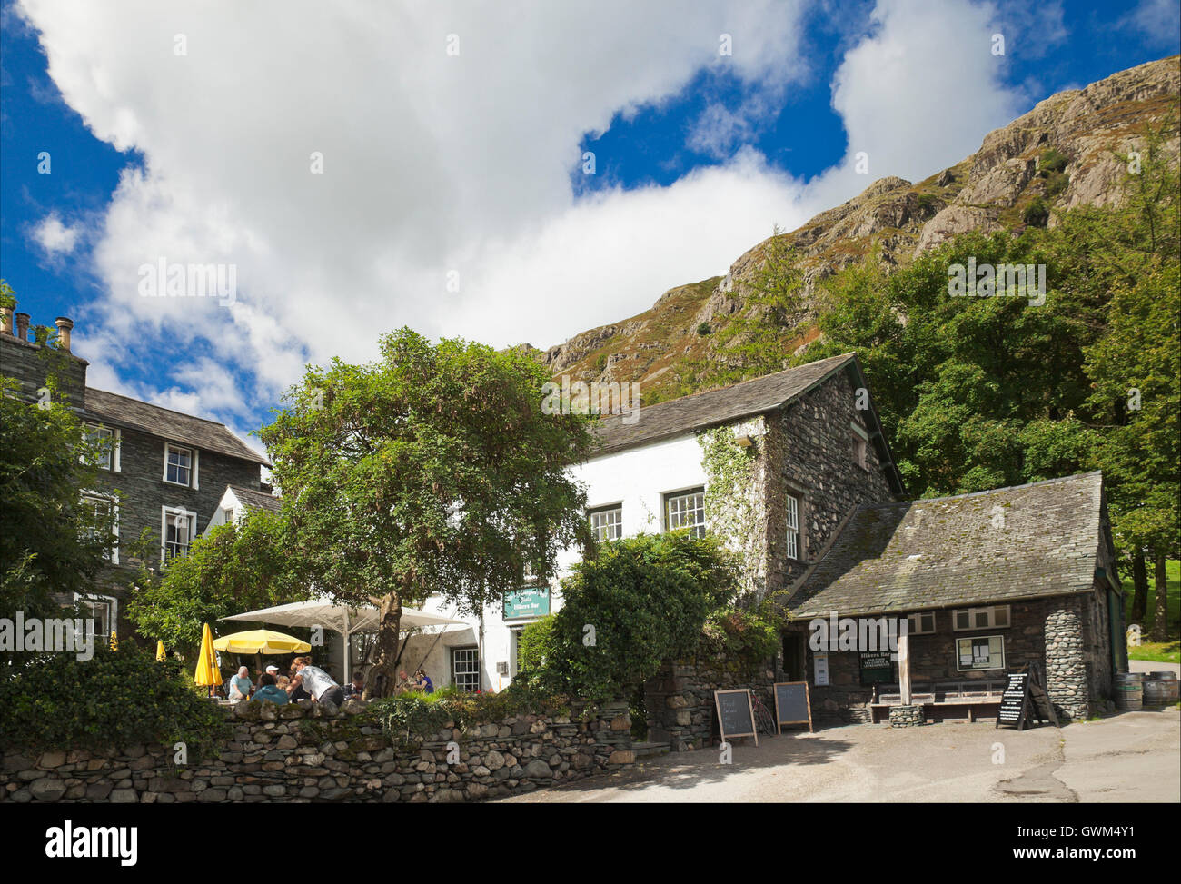 The Old Dungeon Ghyll, Lake district. Stock Photo