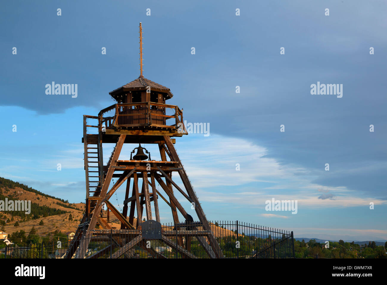 Guardian of the Gulch, Helena, Montana Stock Photo Alamy