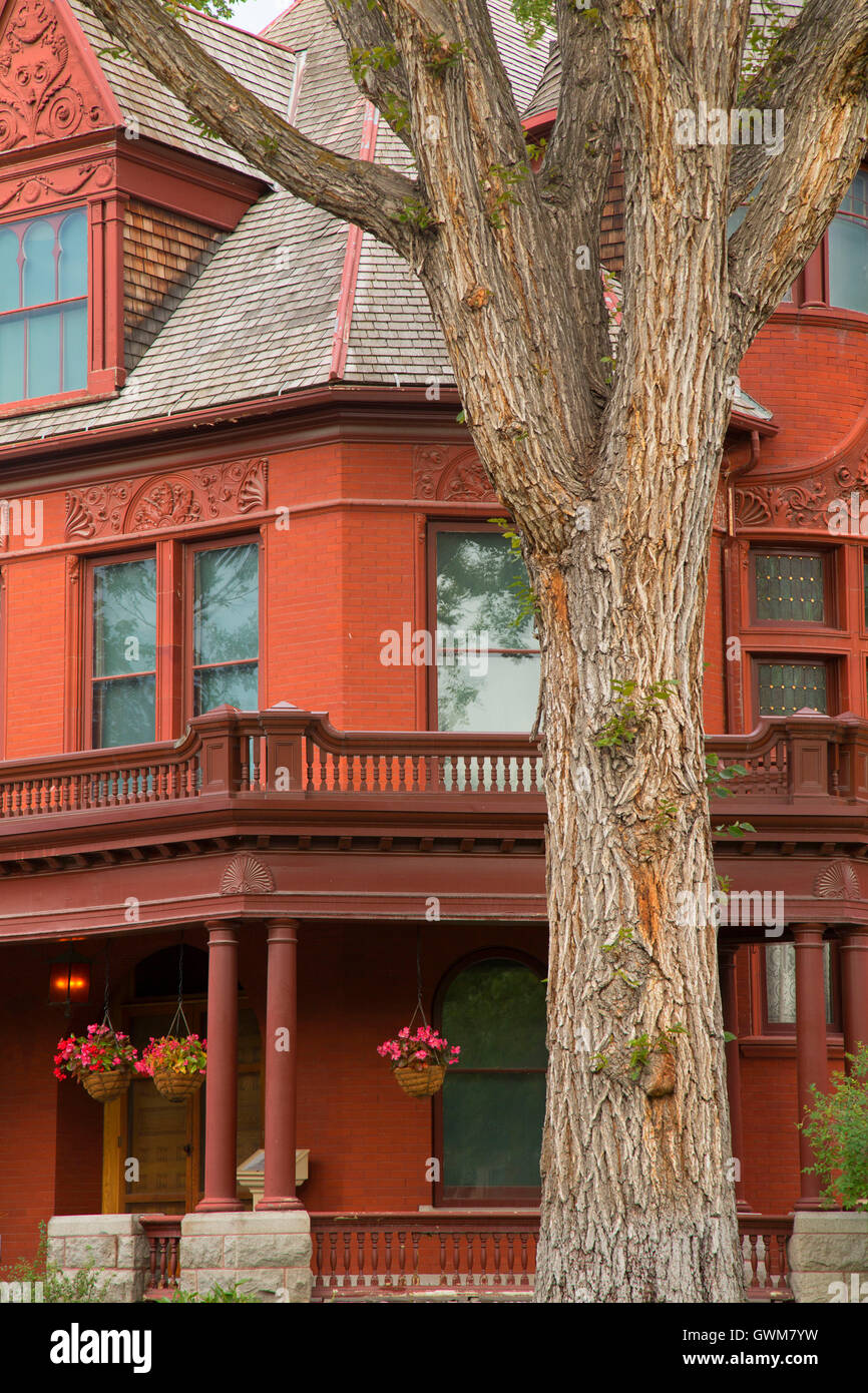 Original Governor's Mansion, Helena, Montana Stock Photo Alamy