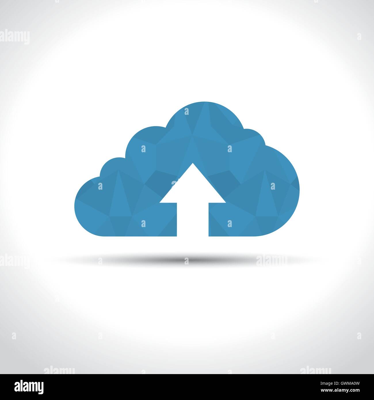 icon upload cloud process design isolated Stock Vector Image & Art - Alamy