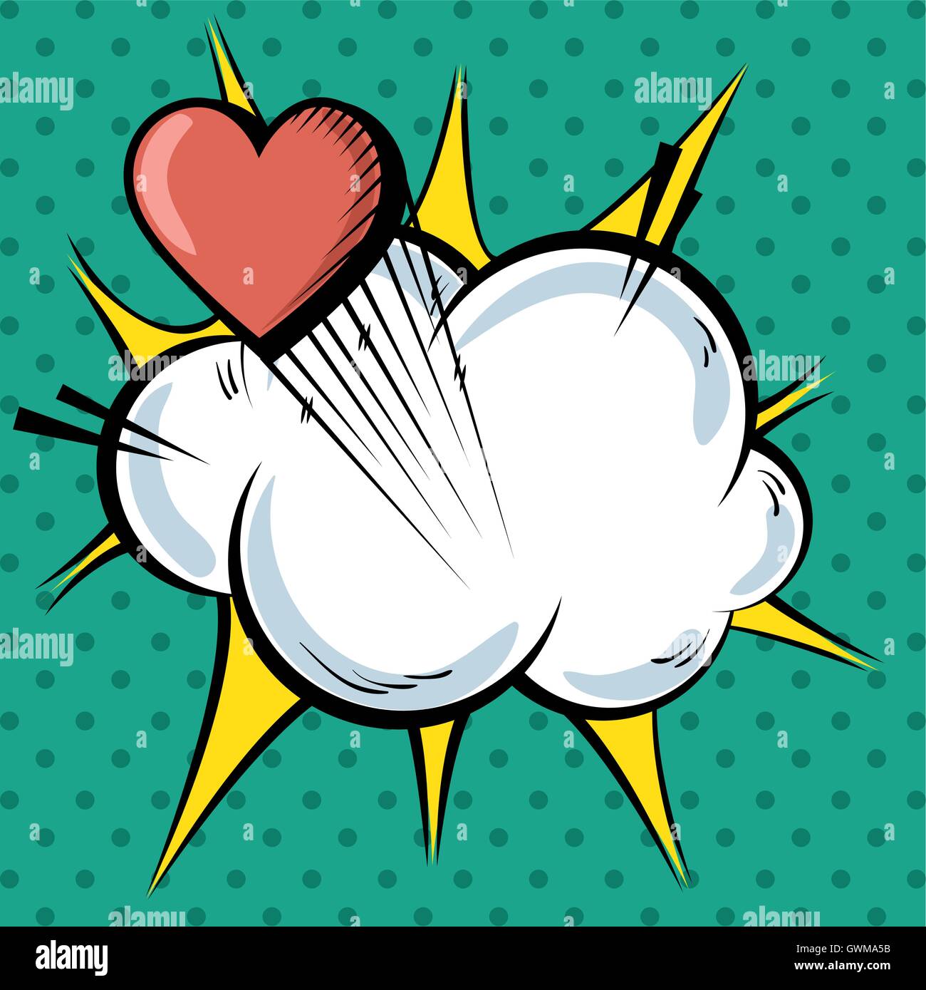 cartoon comic text pop art explosion Stock Vector Image & Art - Alamy
