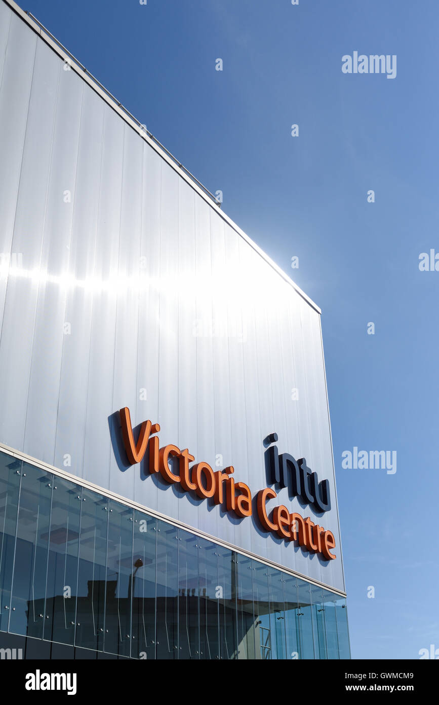 Intu Victoria Shopping Centre Nottingham,UK. Stock Photo