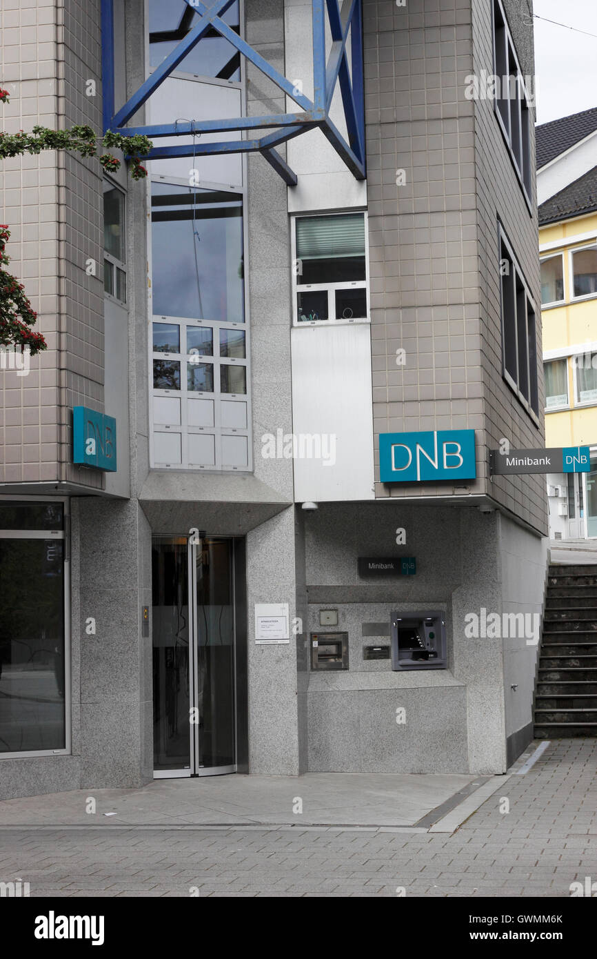 DNB Bank Molde, Norway Stock Photo