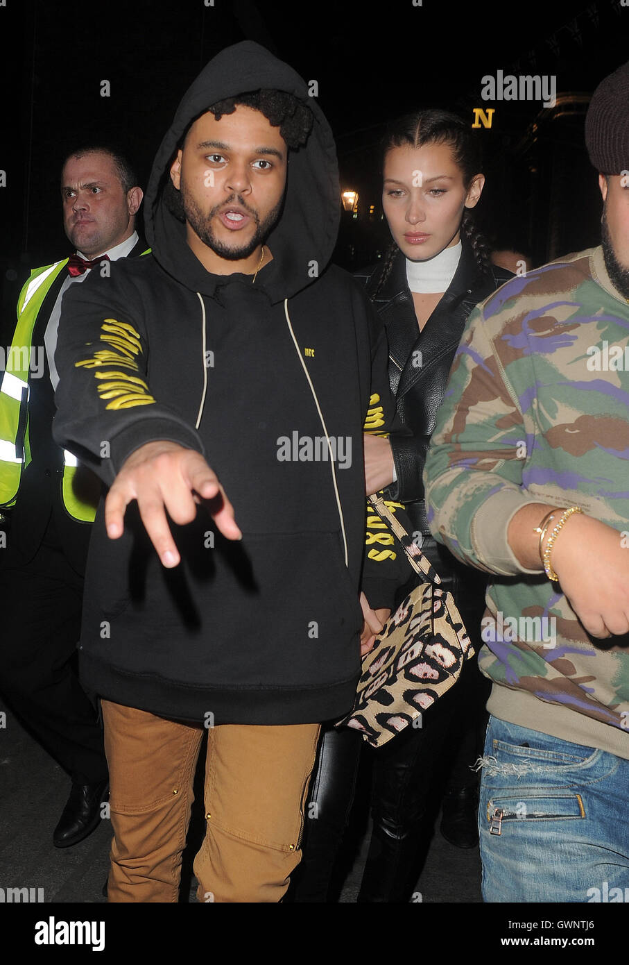 The Weeknd Wears 'Blame Bella' Hat While Stepping Out With Bella Hadid!:  Photo 1196124, Bella Hadid, The Weeknd Pictures