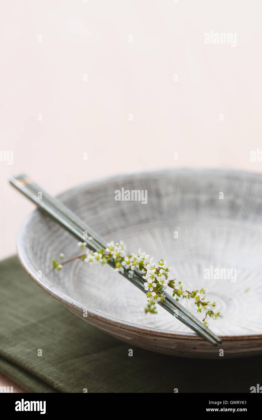 Japanese Tableware Stock Photo