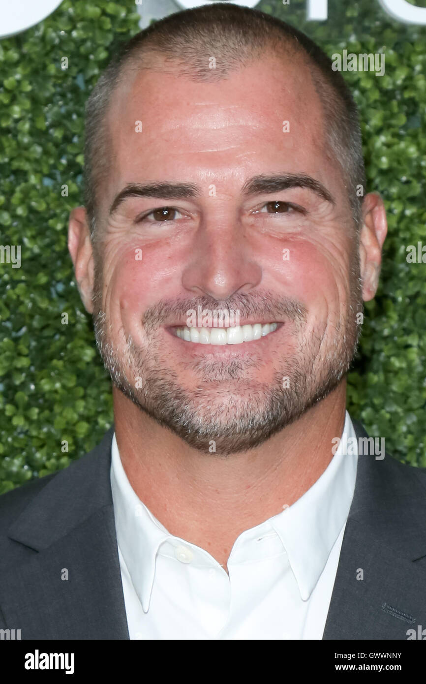 4th Annual CBS Television Studios Summer Soiree at Palihouse - Arrivals  Featuring: George Eads Where: West Hollywood, California, United States When: 02 Jun 2016 Stock Photo